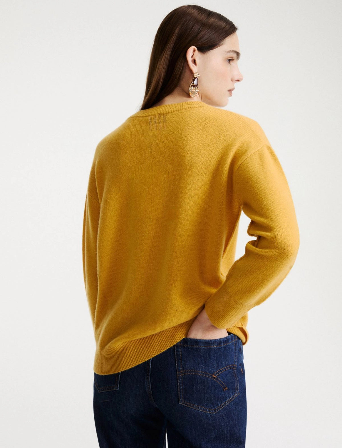 MARELLA Maglia girocollo in cashmere e lana