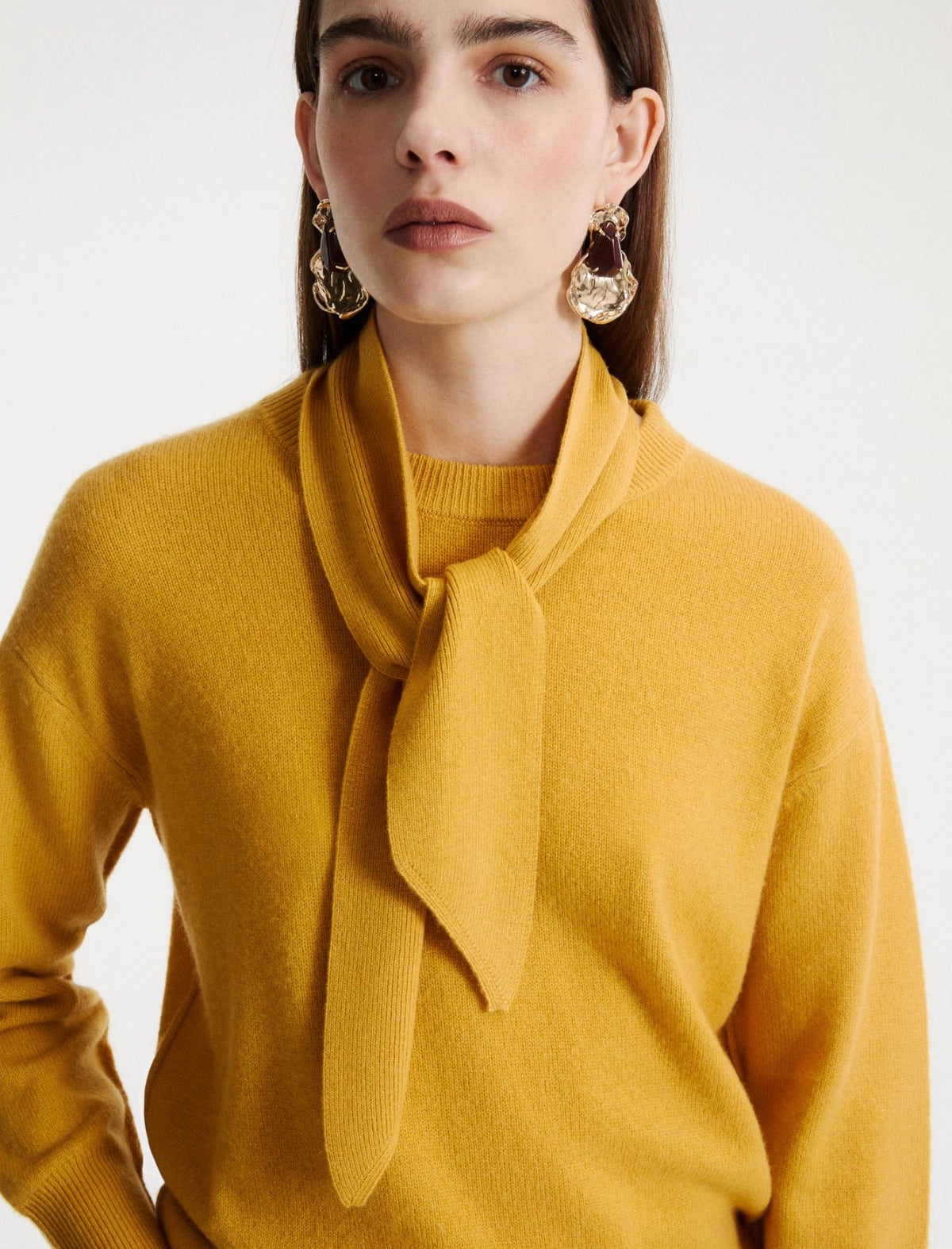 MARELLA Maglia girocollo in cashmere e lana