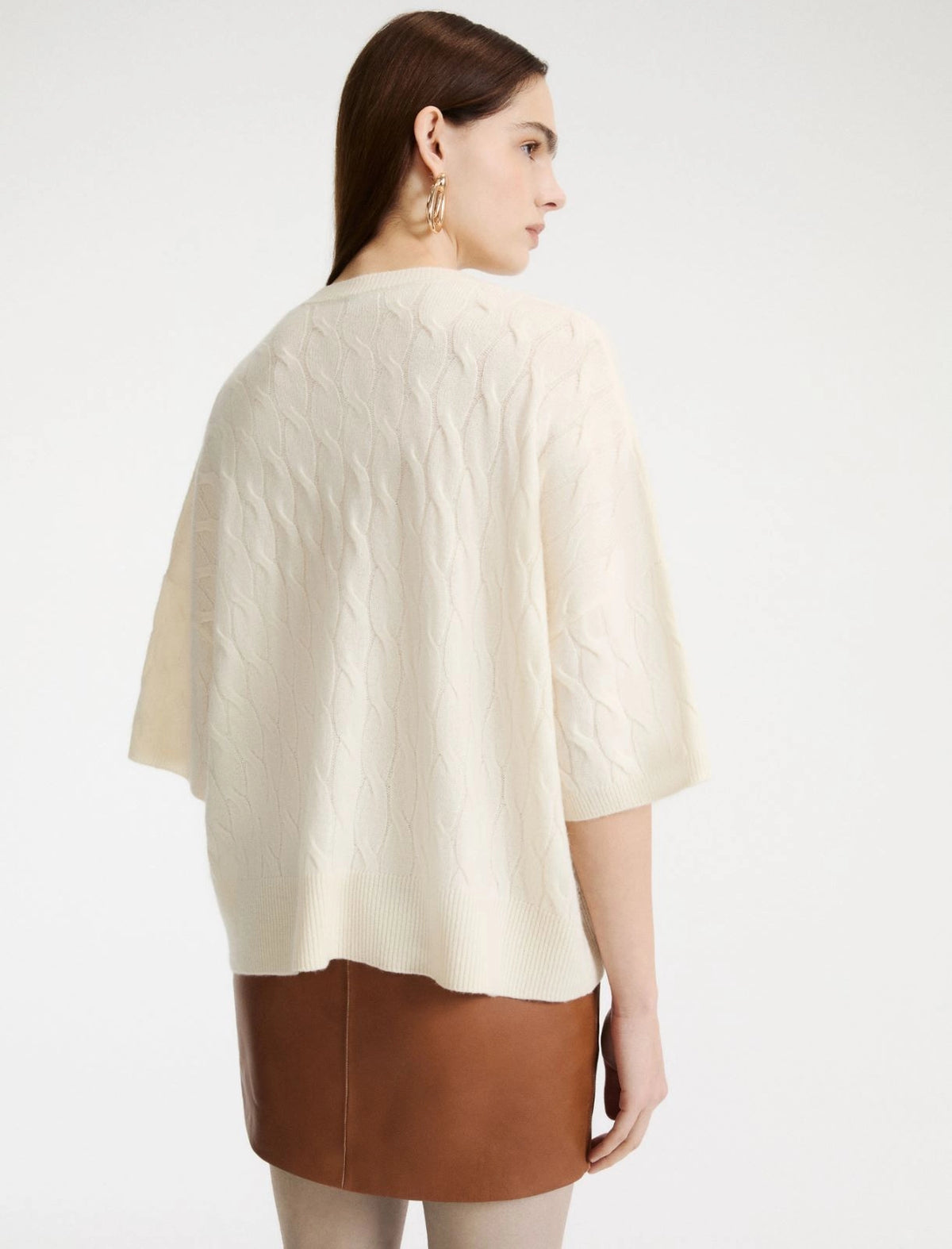 MARELLA Maglia oversize in cashmere e lana