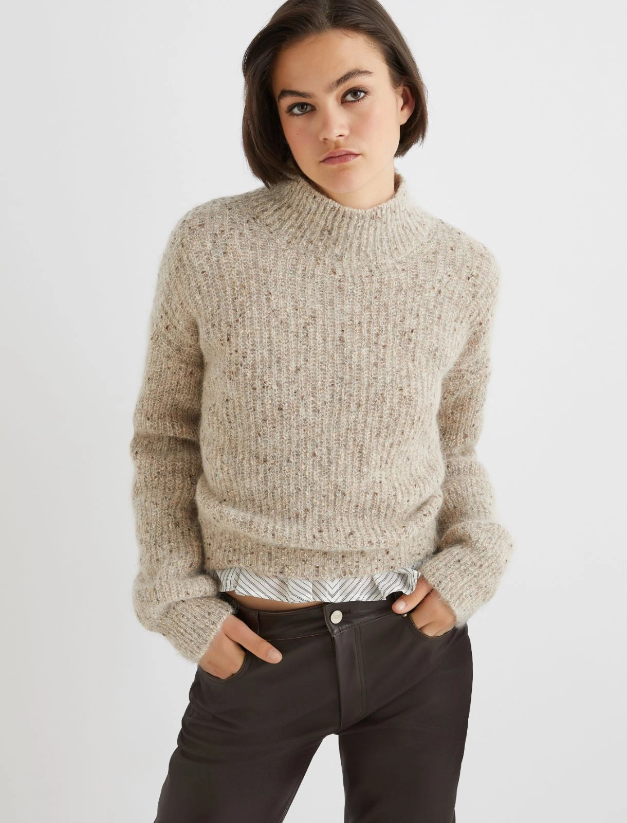 MARELLA maglia in mohair e alpaca