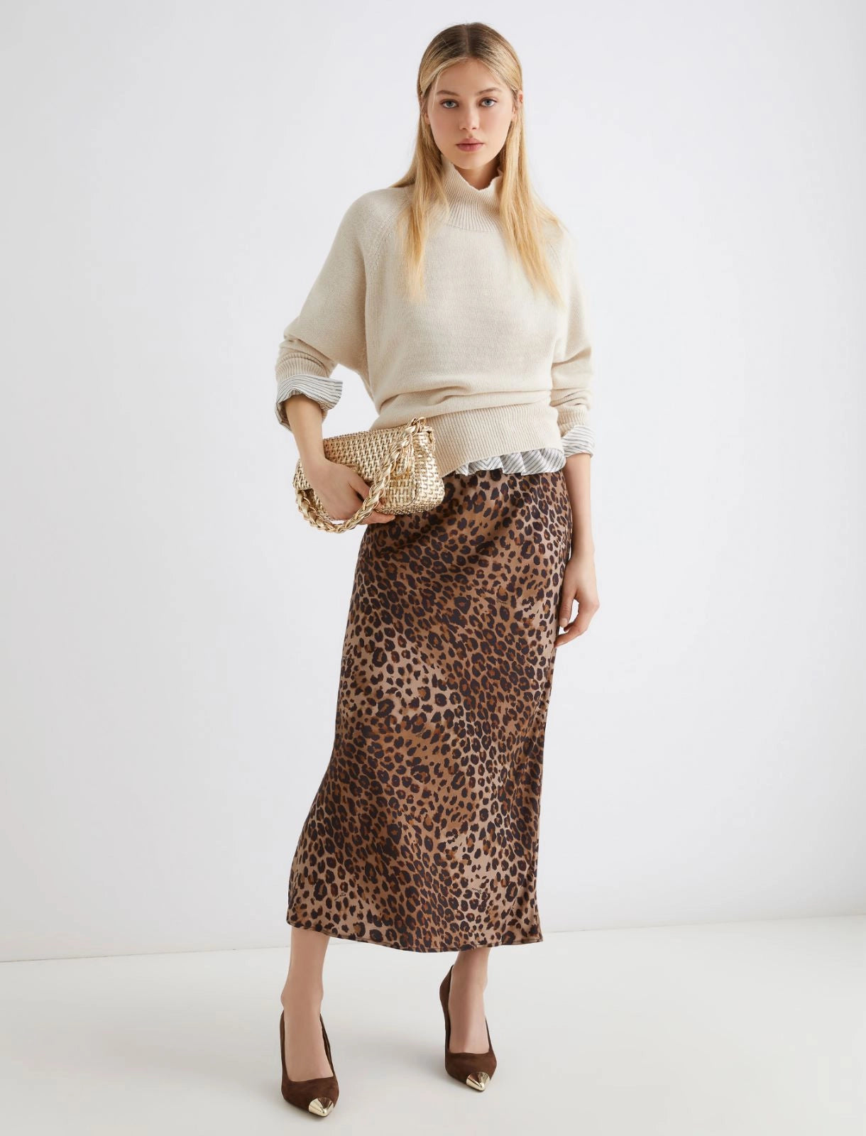 MARELLA maglia over in lana e cashmere