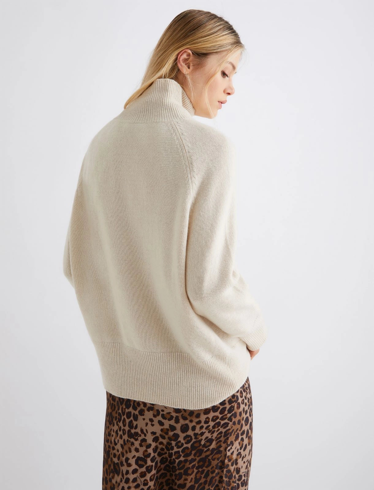 MARELLA maglia over in lana e cashmere