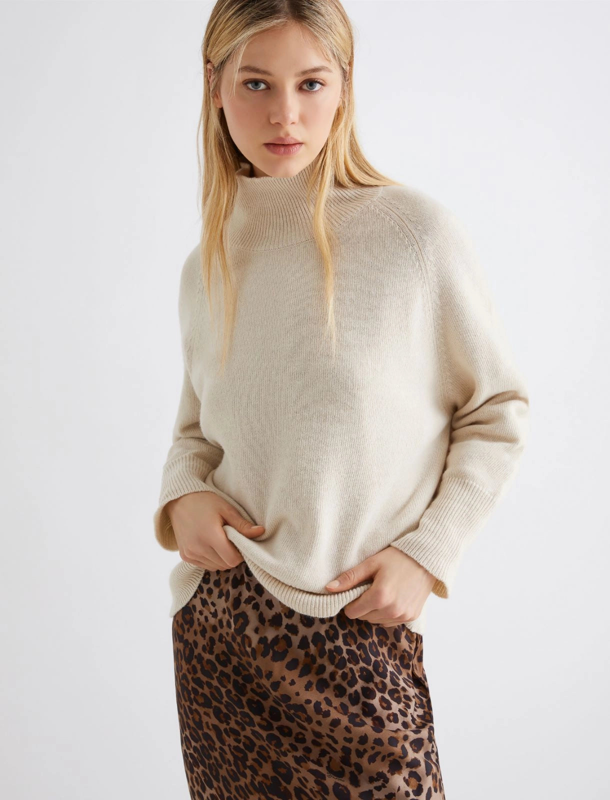 MARELLA maglia over in lana e cashmere