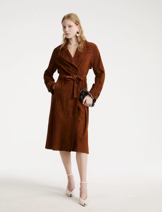 MARELLA Trench in suede