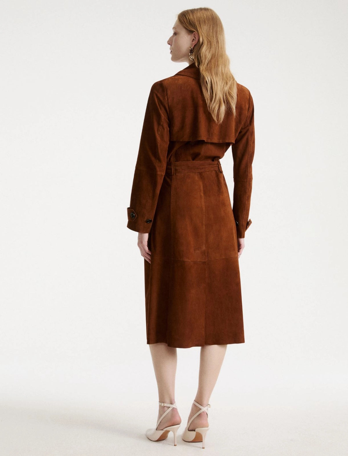 MARELLA Trench in suede