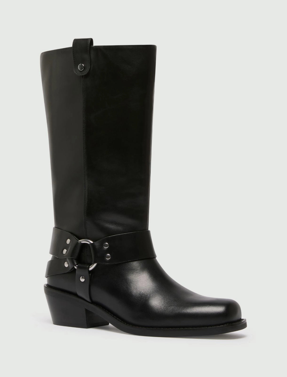 MARELLA Stivale in pelle con staffa