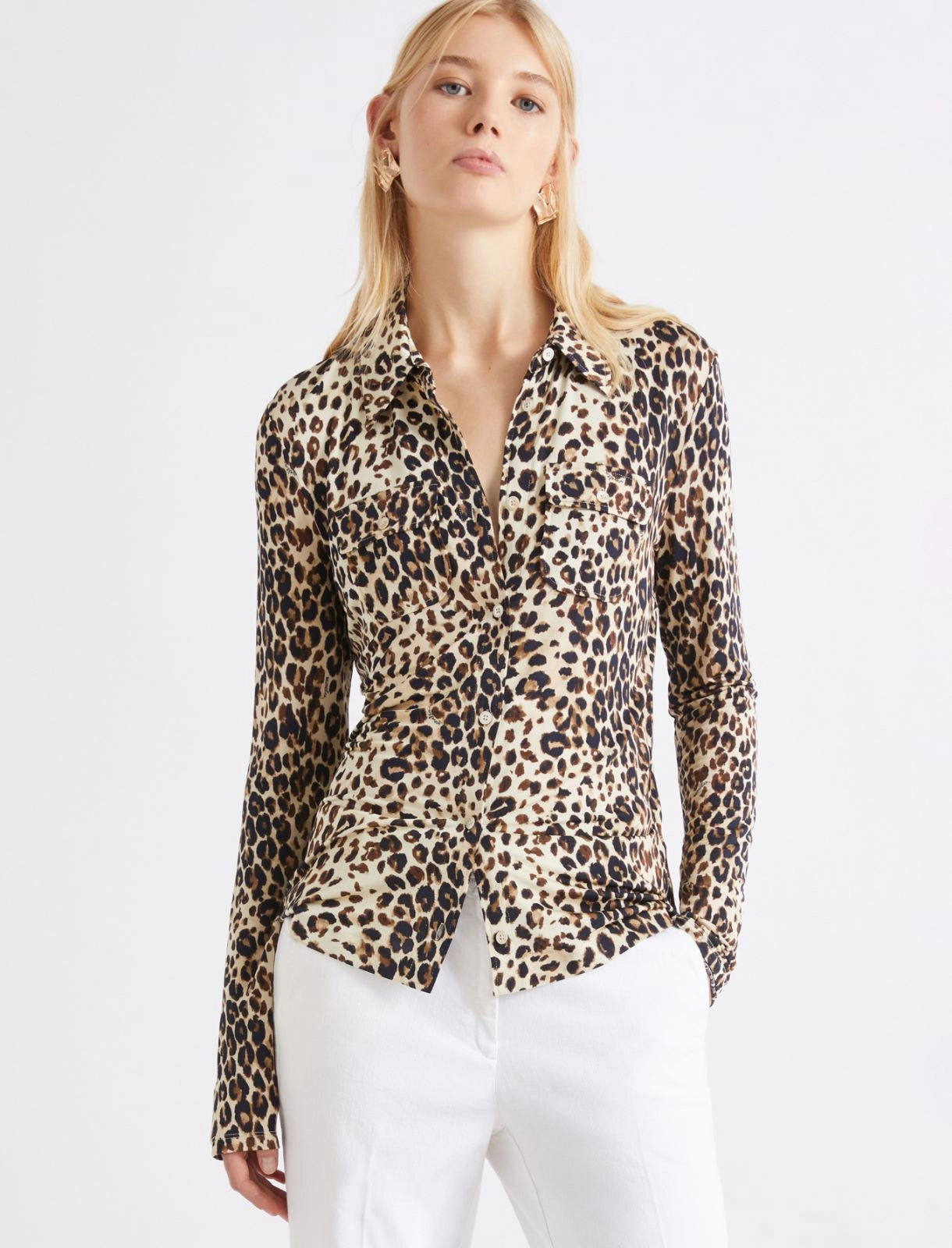 MARELLA Camicia aderente in jersey