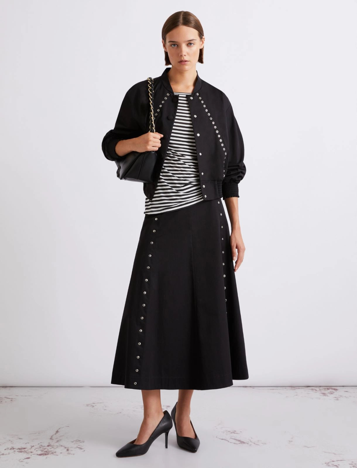 MARELLA T-shirt in jersey a righe