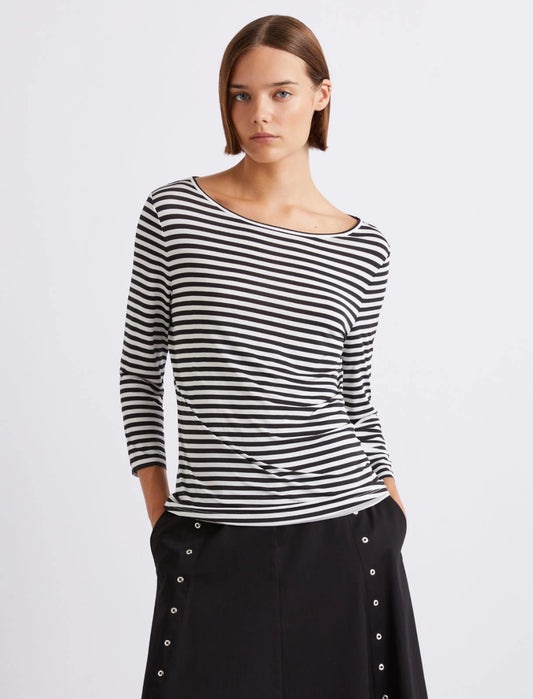 MARELLA T-shirt in jersey a righe