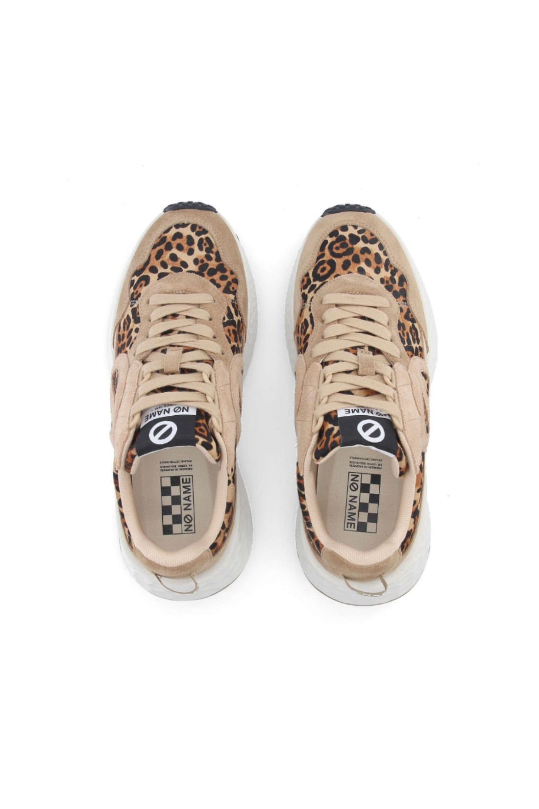 NO NAME CARTER JOGGER W Nocciola/Leopardato
