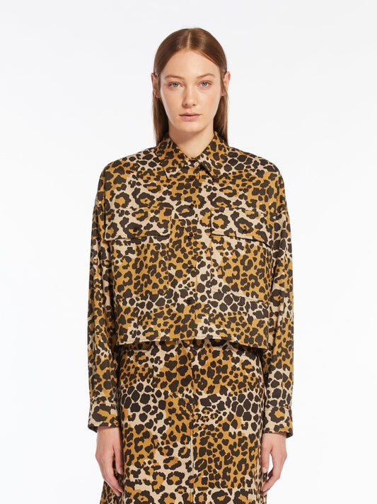 Weekend Max Mara camicia in twill di cotone