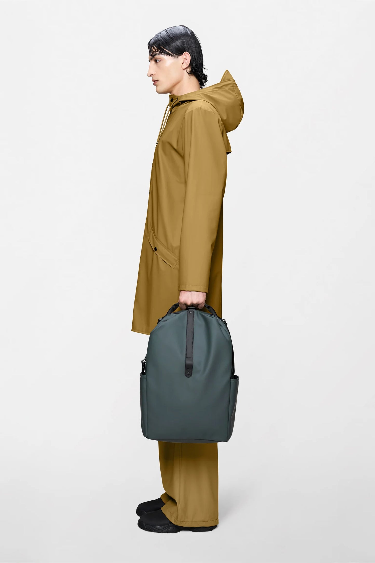 RAINS Clip Front Backpack