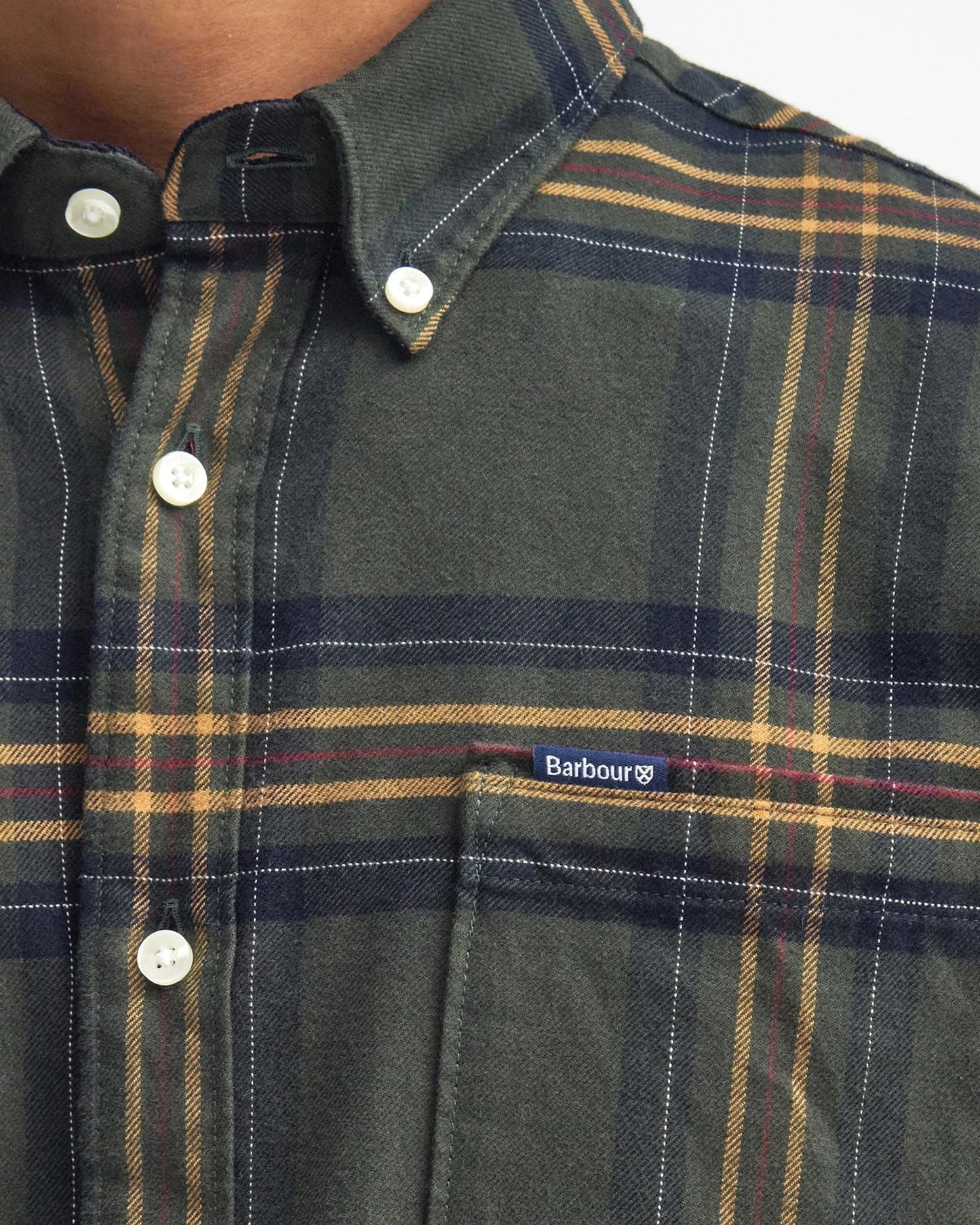 Barbour Camicia Portdown taglio sartoriale