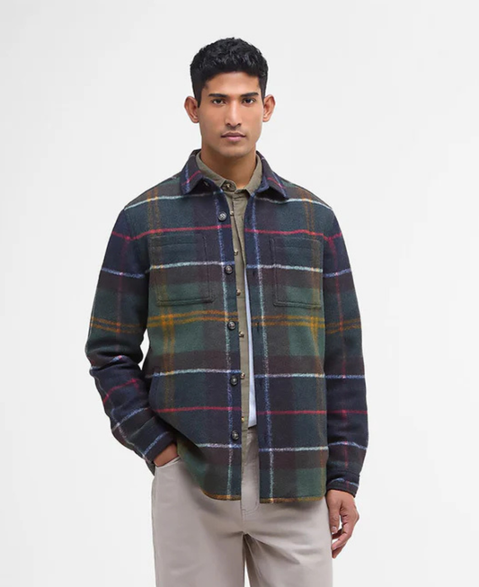 Barbour Chapter Tailored Check Overshirt Classic Tartan