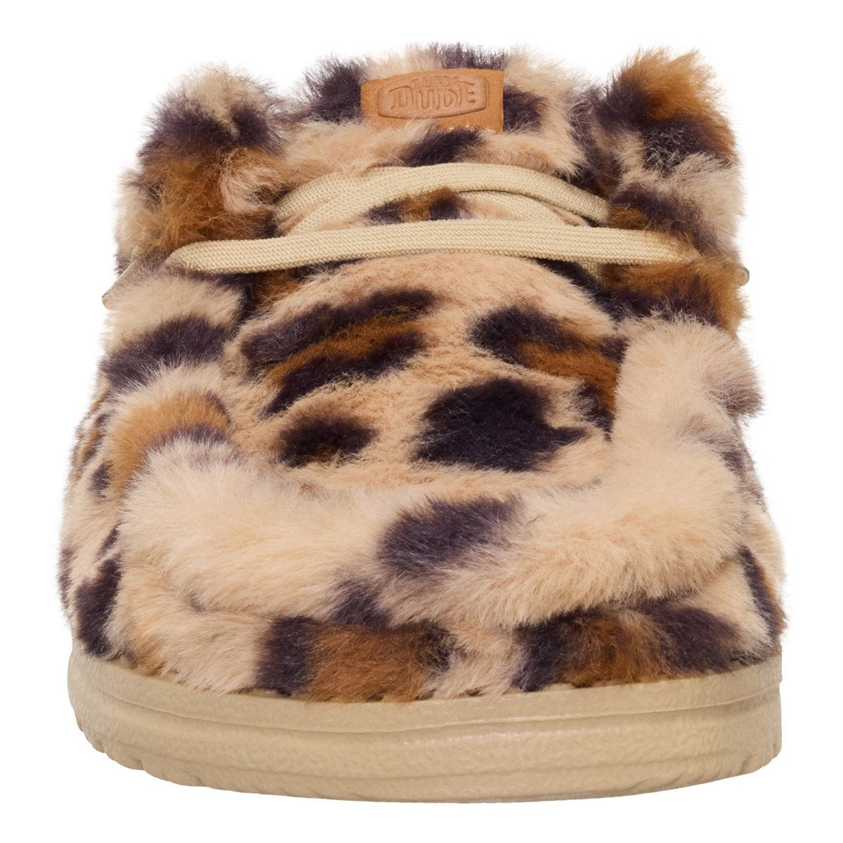 HEY DUDE Wendy Slipper Leo Fur W AI25-26