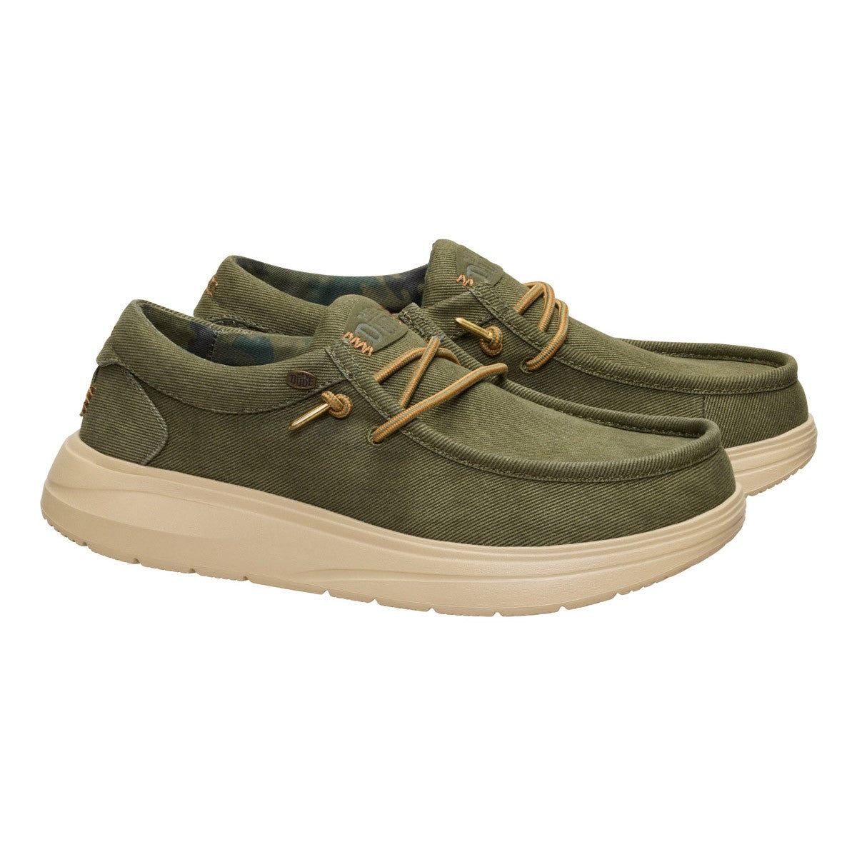 HEY DUDE Wally comf worn twill