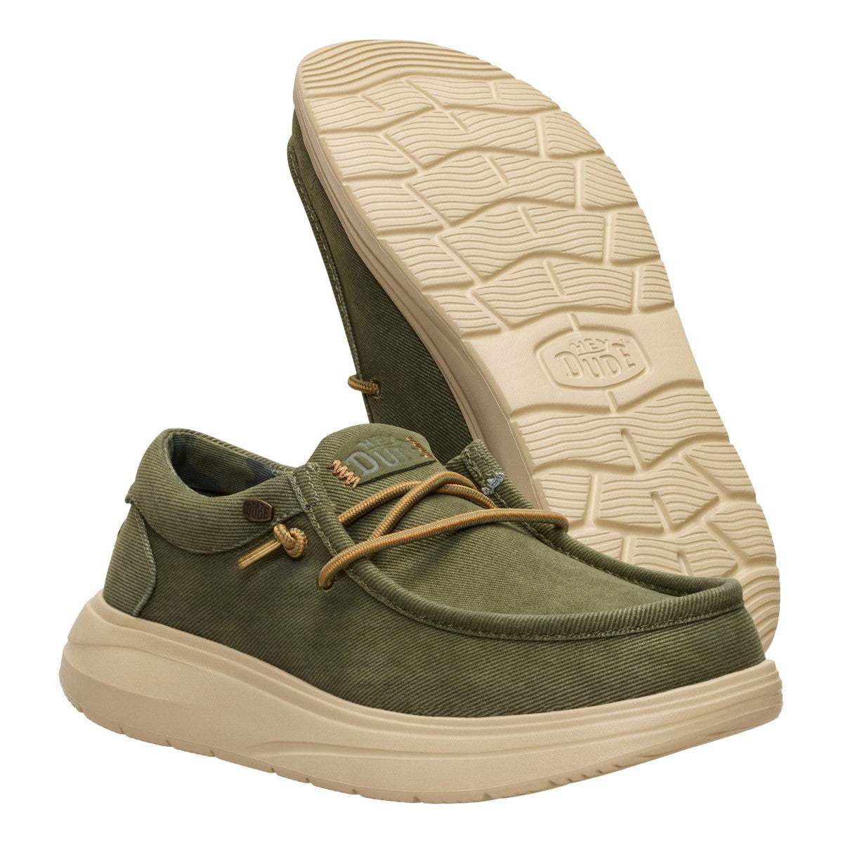 HEY DUDE Wally comf worn twill