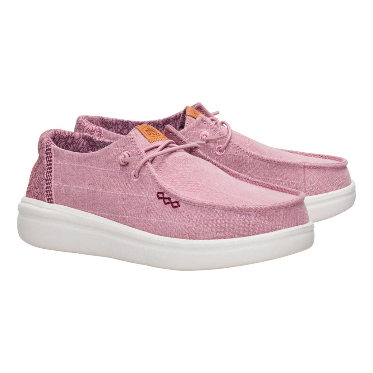 HEY DUDE Wendy Rise Chambray Grid 45274