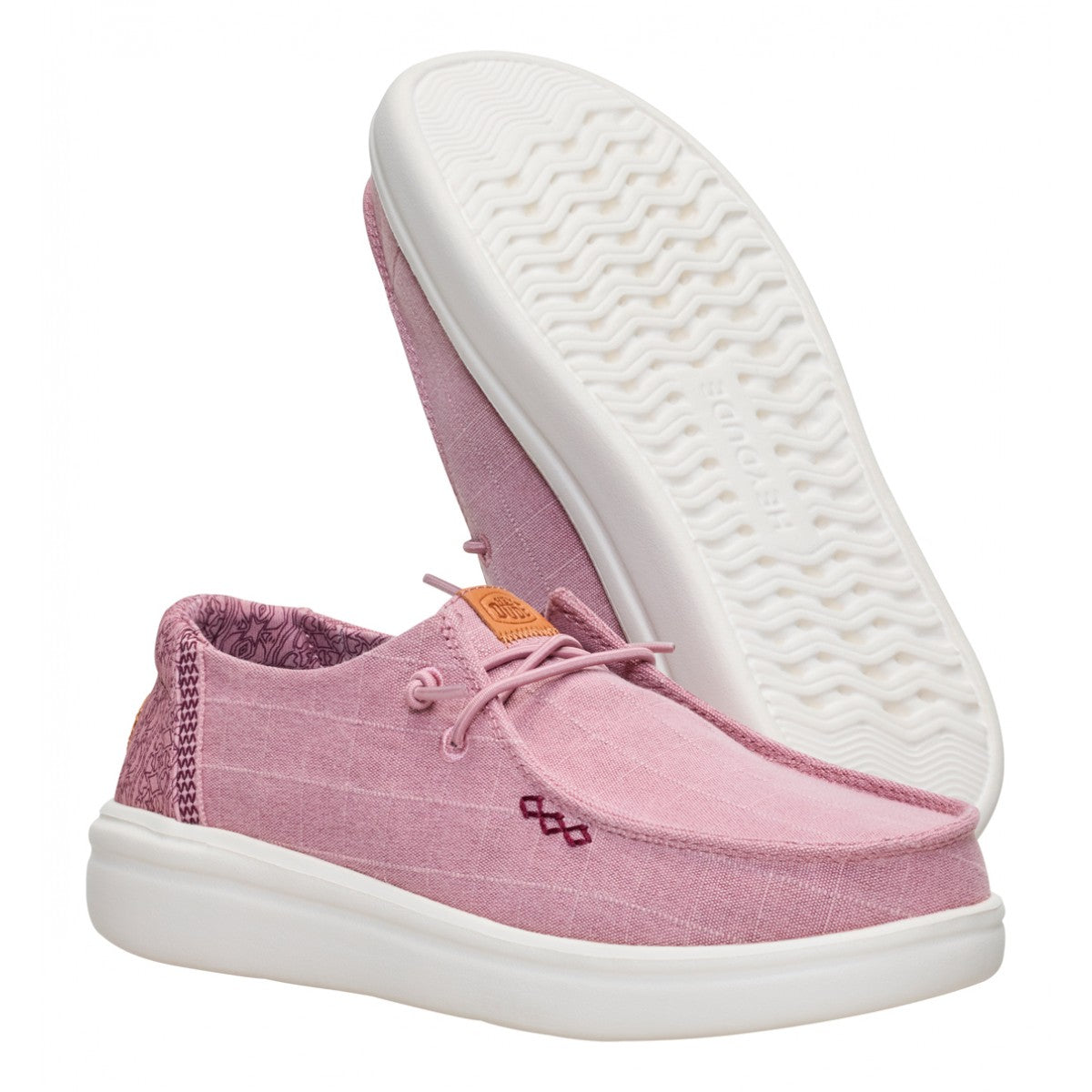HEY DUDE Wendy Rise Chambray Grid 45274