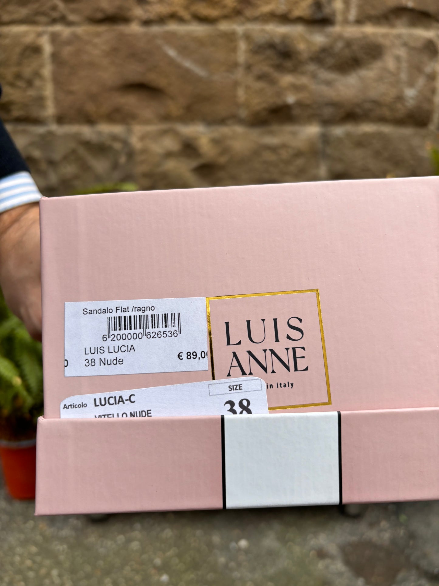 LUIS ANNE Sandalo flat/ragno