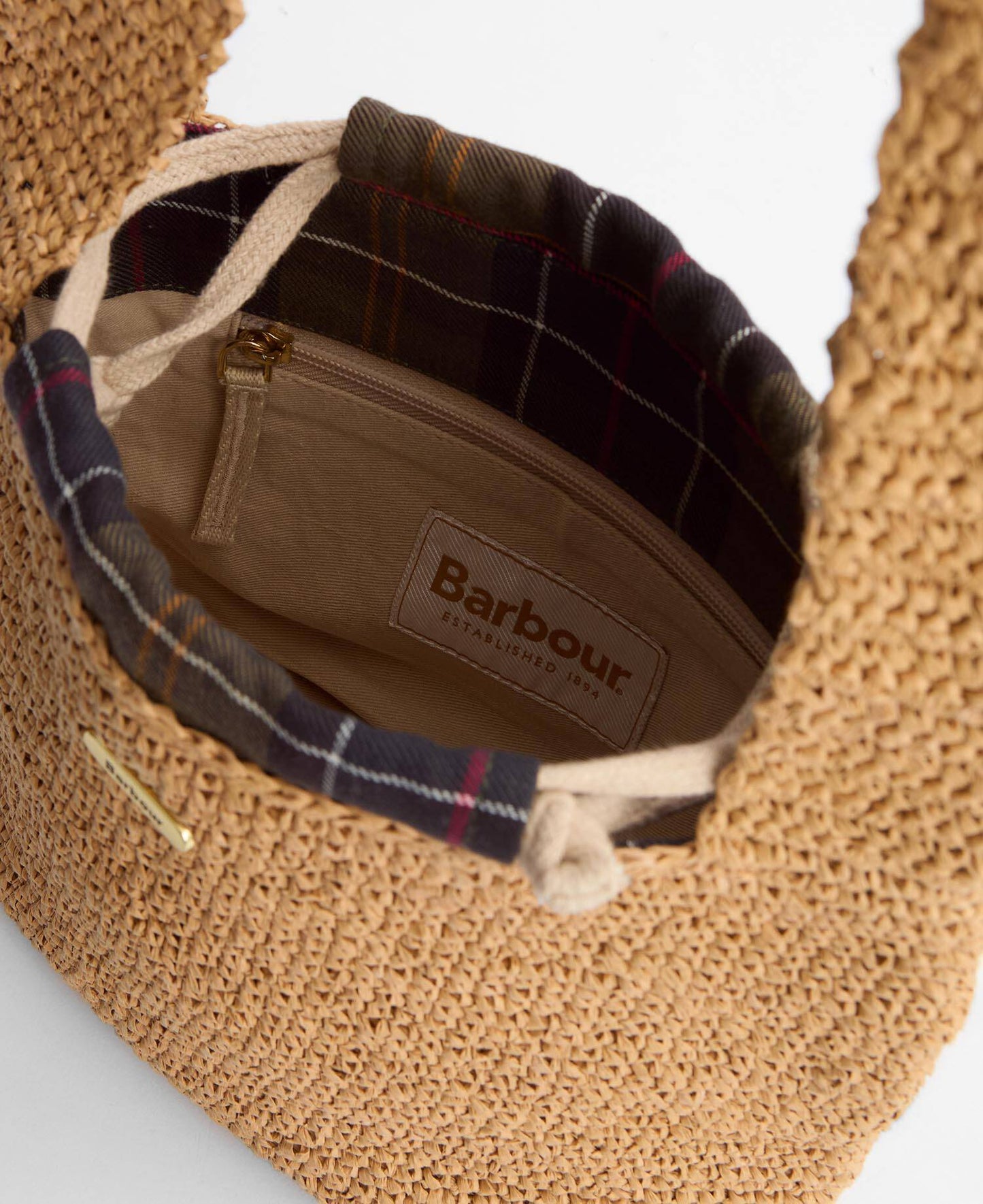 BARBOUR Borsa tote intessuta Lily