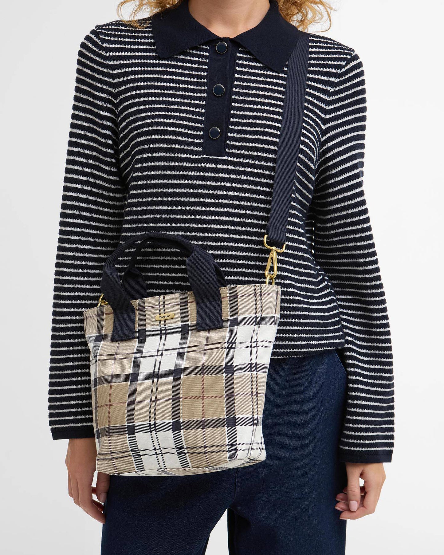 BARBOUR Borsa tote Maisy in tartan