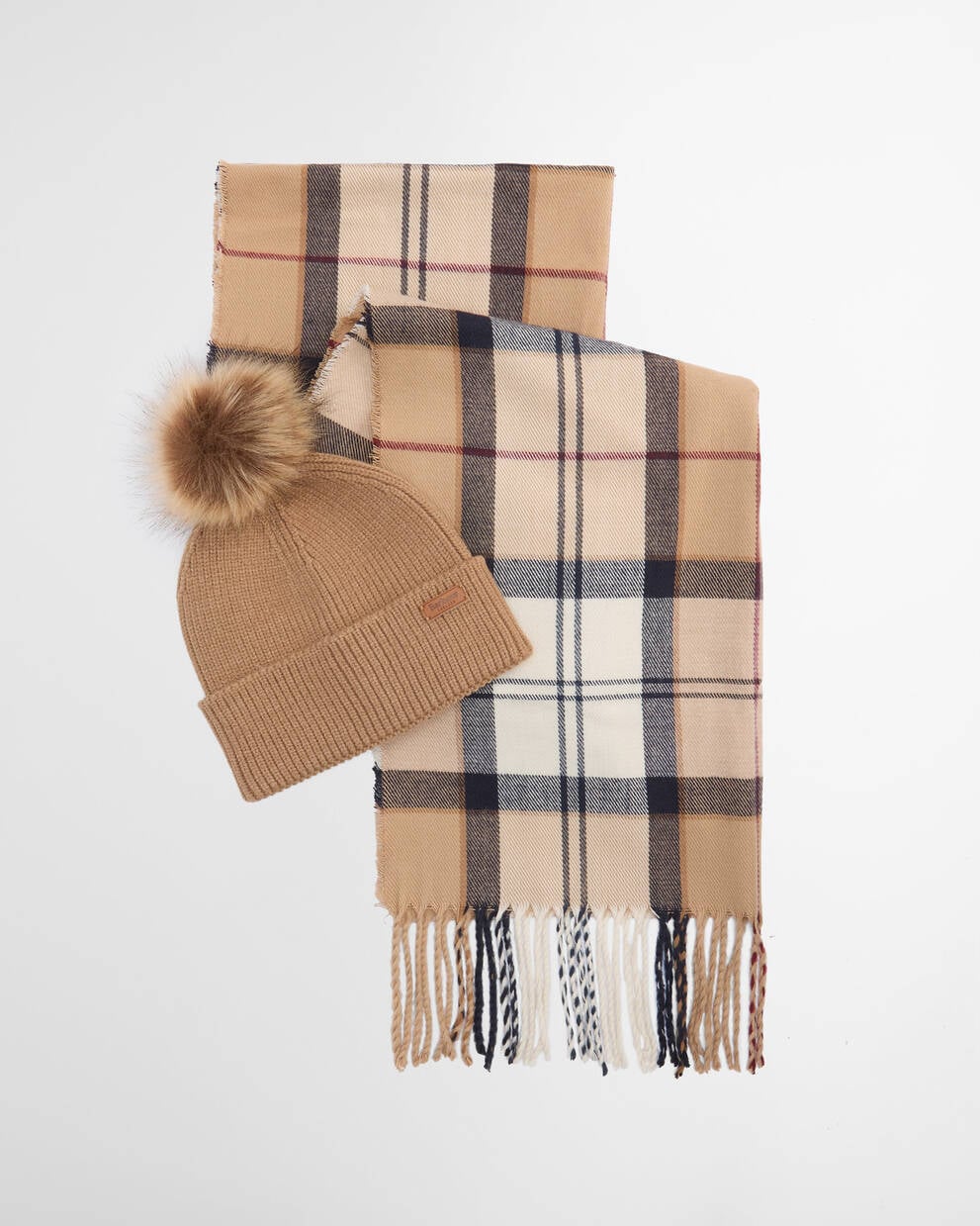 Barbour Set regalo Berretto Dover & Sciarpa Hailes