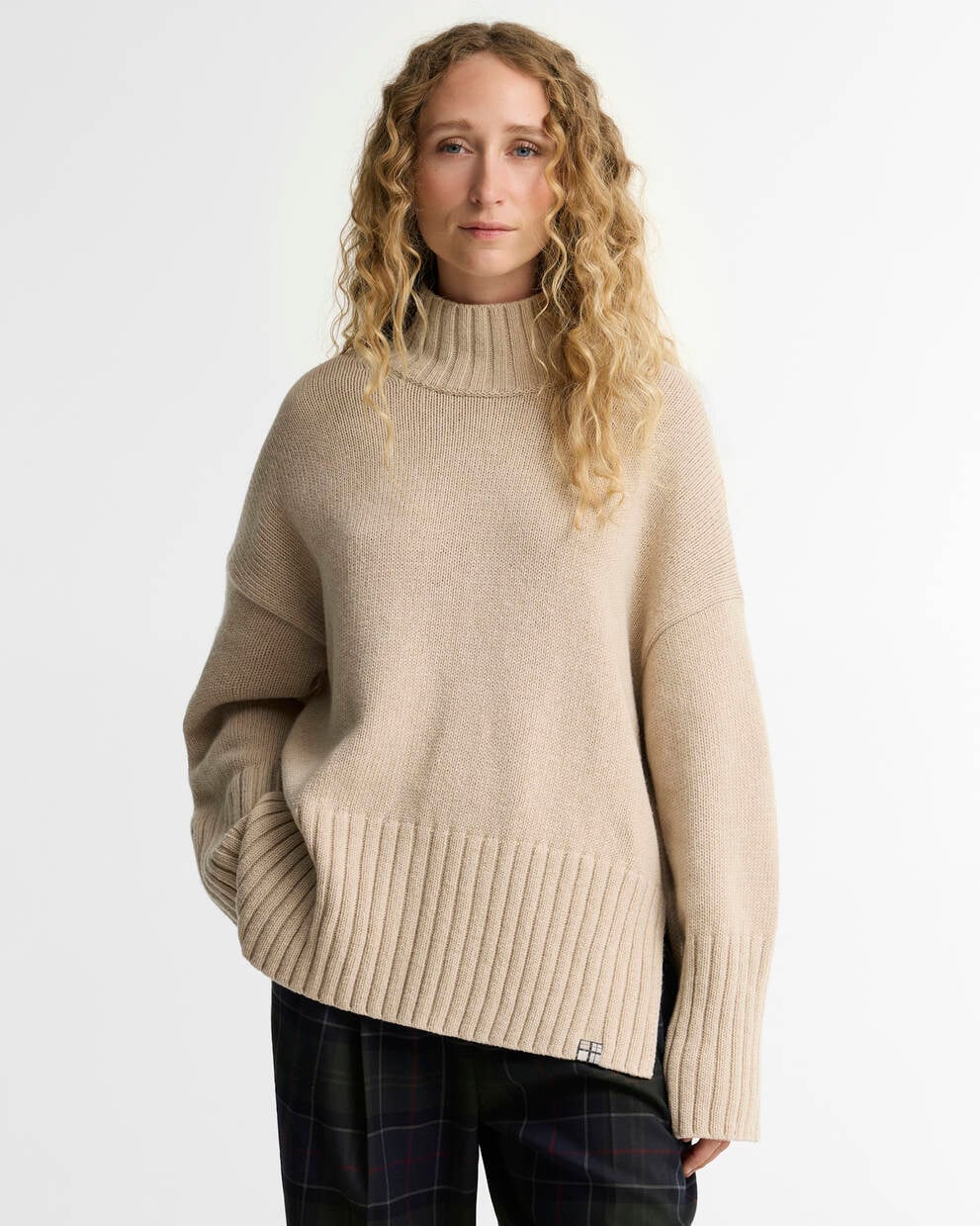 Barbour Maglione con collo a imbuto May