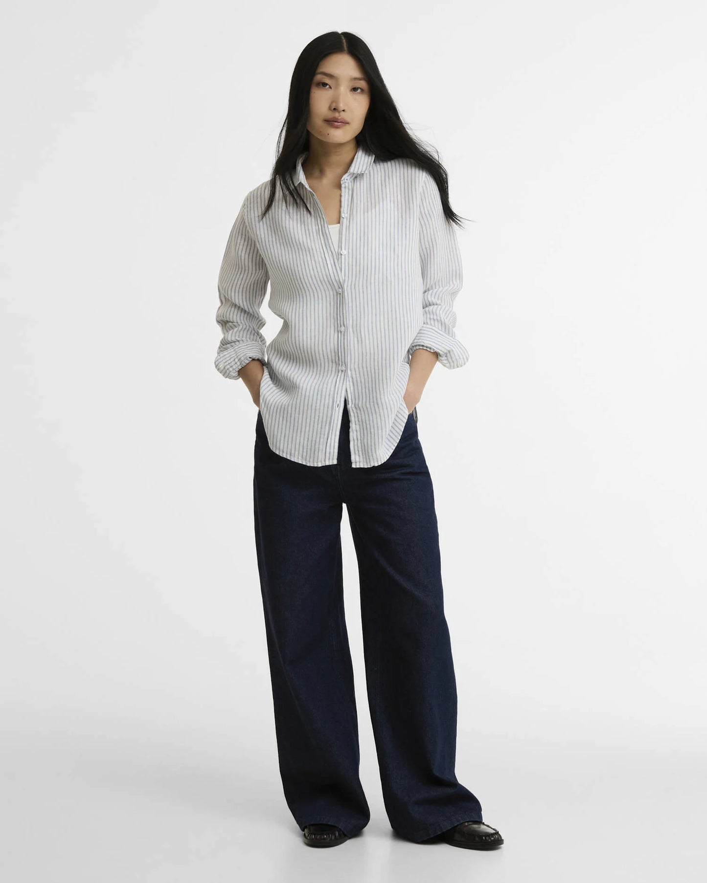 BARBOUR Camicia a maniche lunghe Marine dalla vestibilità comoda