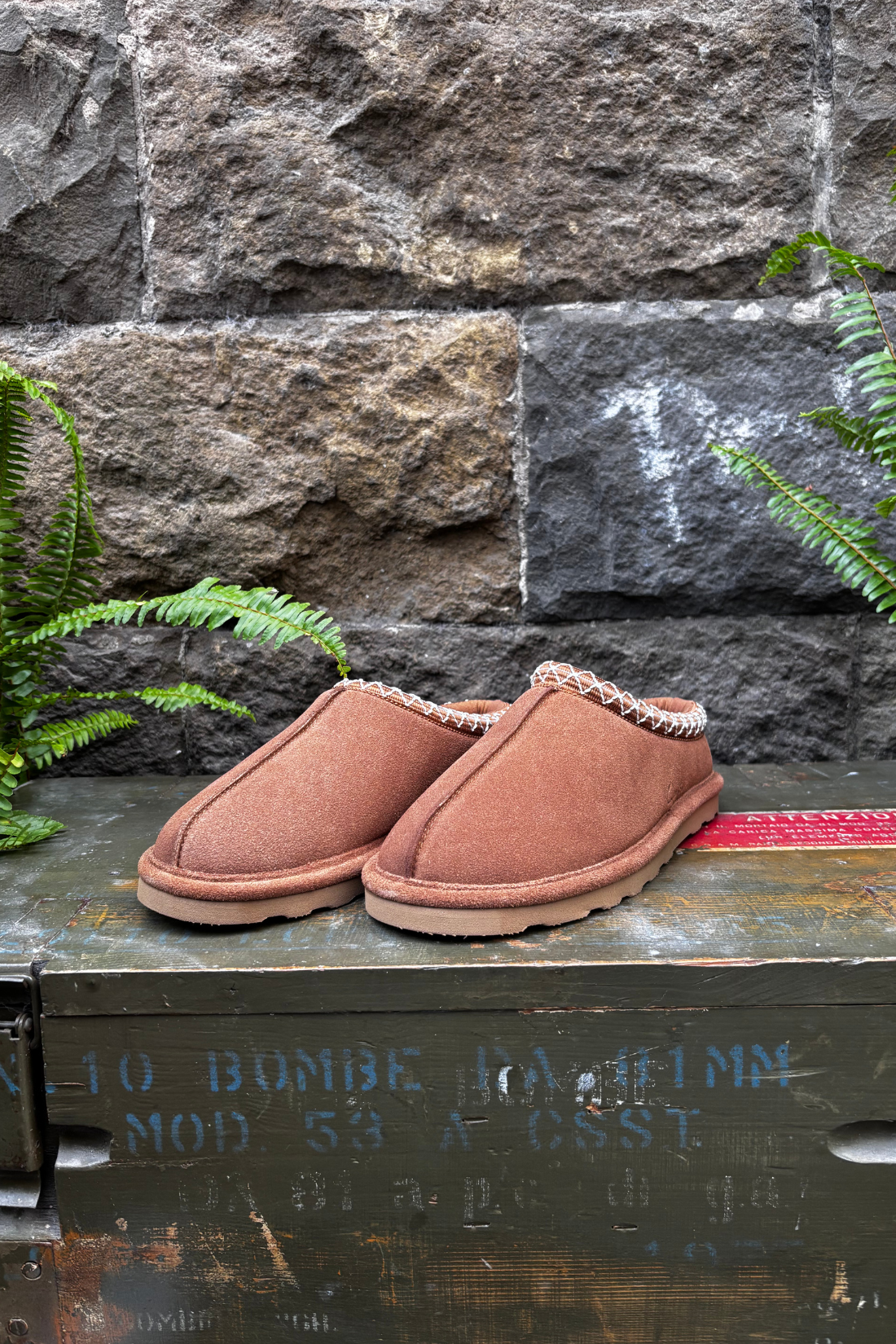 CLARKS LB0572C00 Mukluk Baso cognac