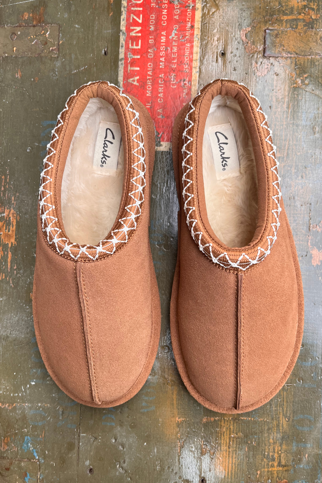 CLARKS LB0572C00 Mukluk Baso cognac