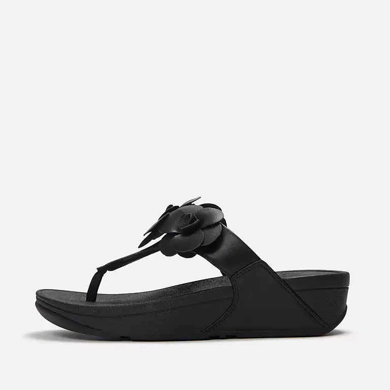 FitFlop Lulu Flower Toe-Post Sandals