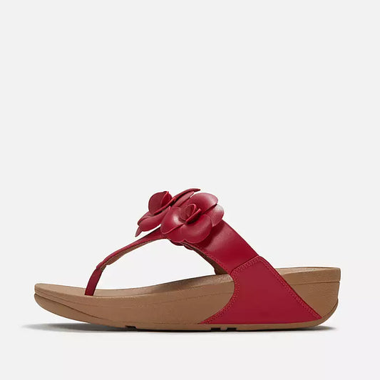 FitFlop Lulu Flower Toe-Post Sandals