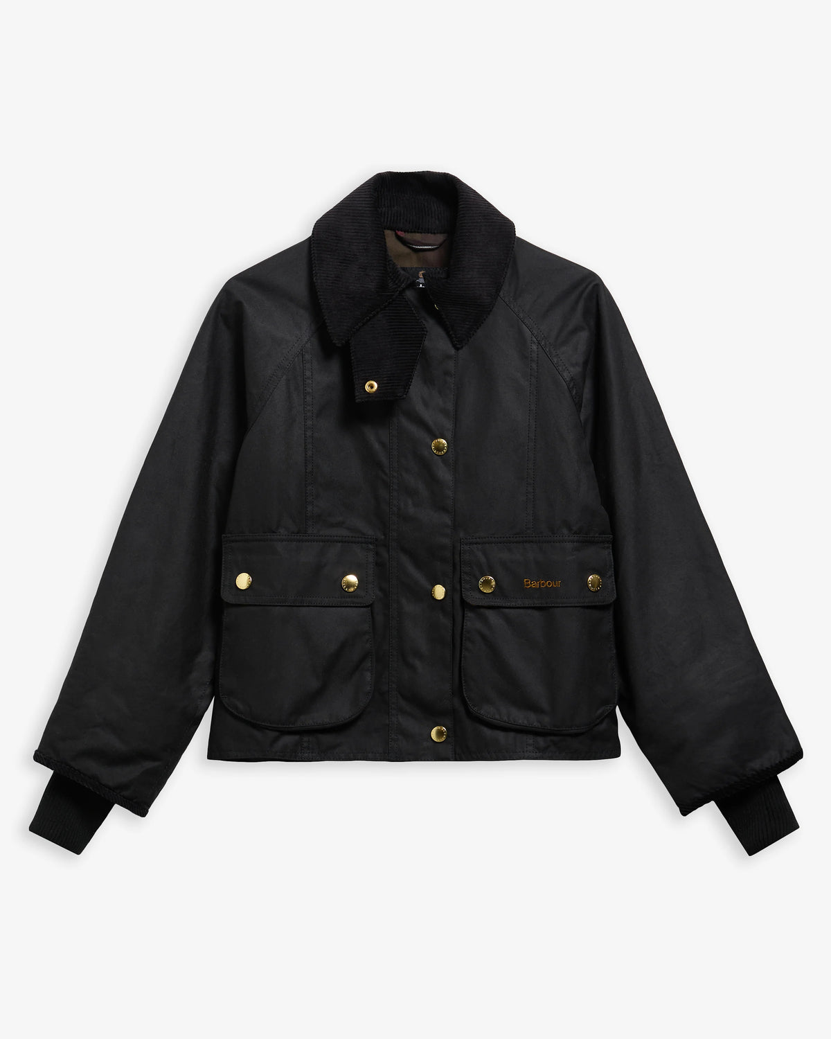 Barbour Giacca cerata Beadnell dal taglio crop