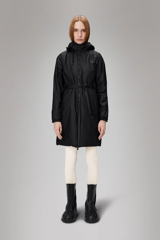 RAINS Lohja Long Insulated Curve Jacket