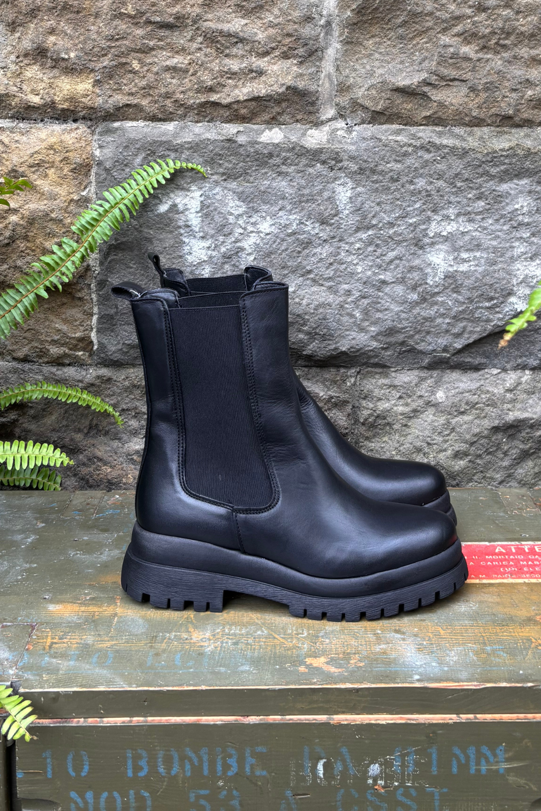 Luis Anne Anne stivale donna 3908 vitello nero