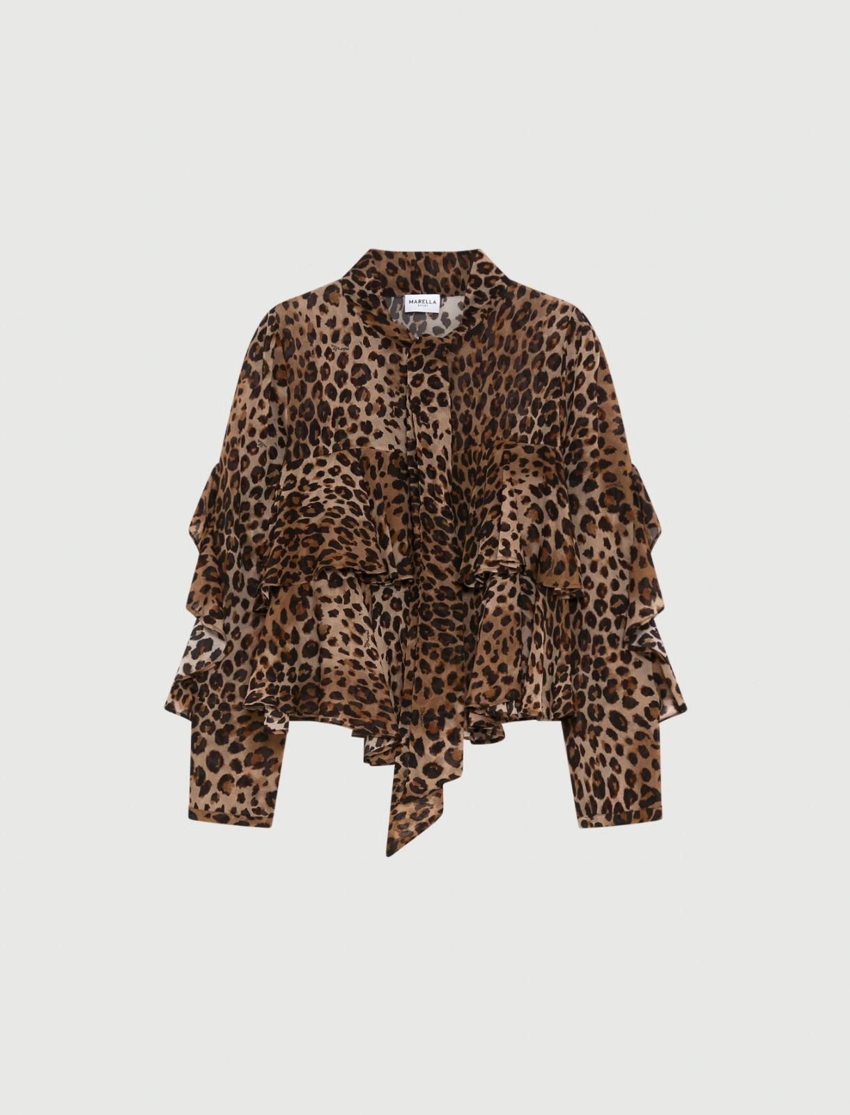MARELLA camicia con balze GALA 