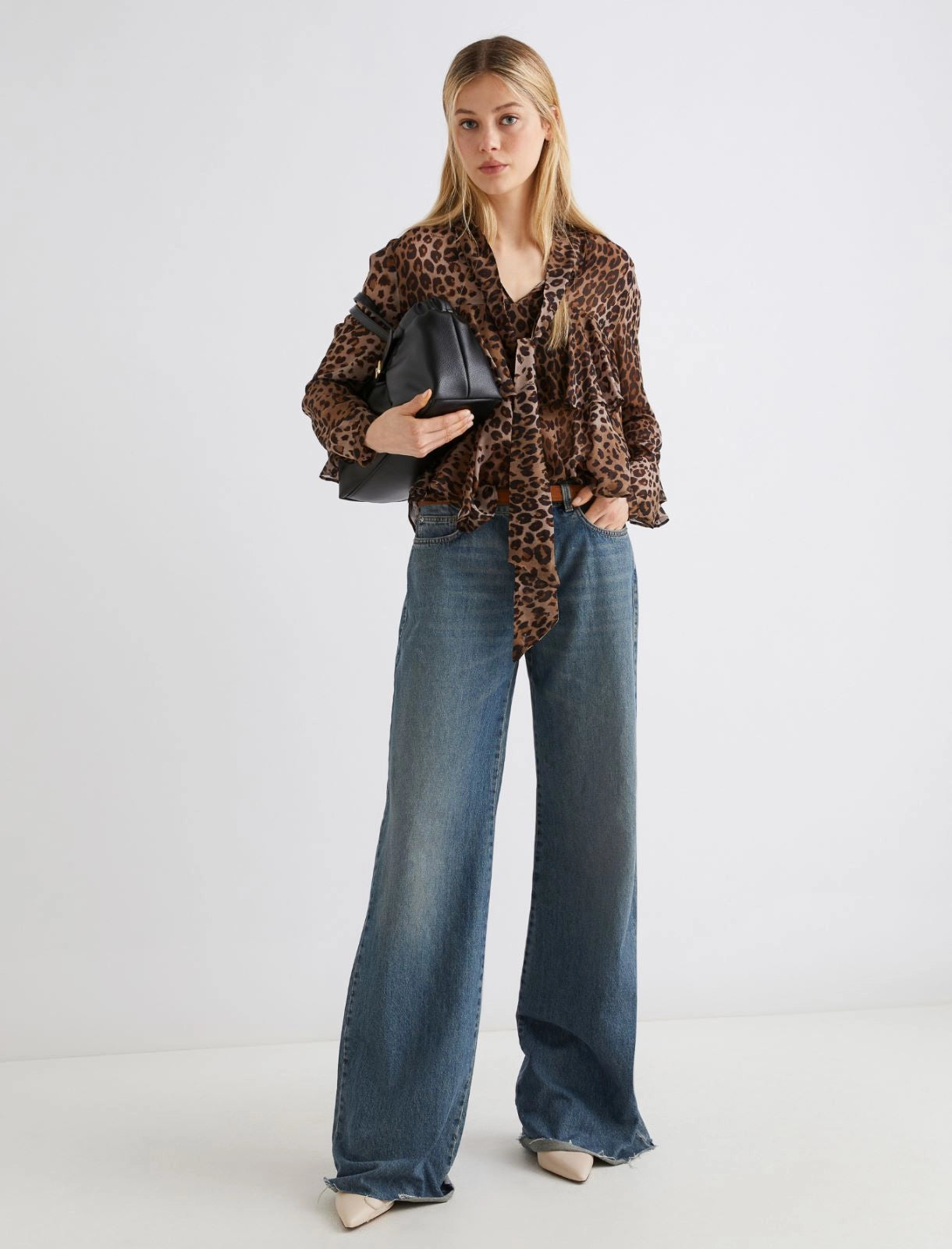 MARELLA camicia con balze GALA