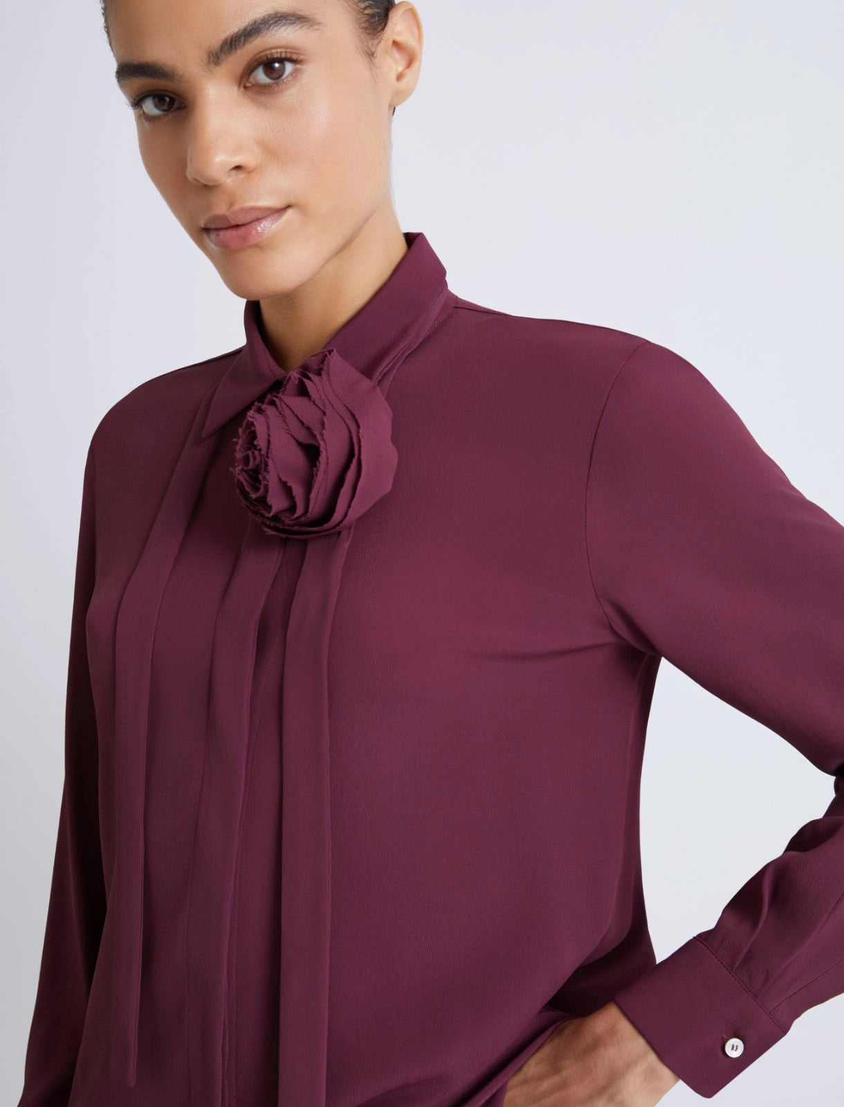 MARELLA camicia in crepe misto seta CABIRIA