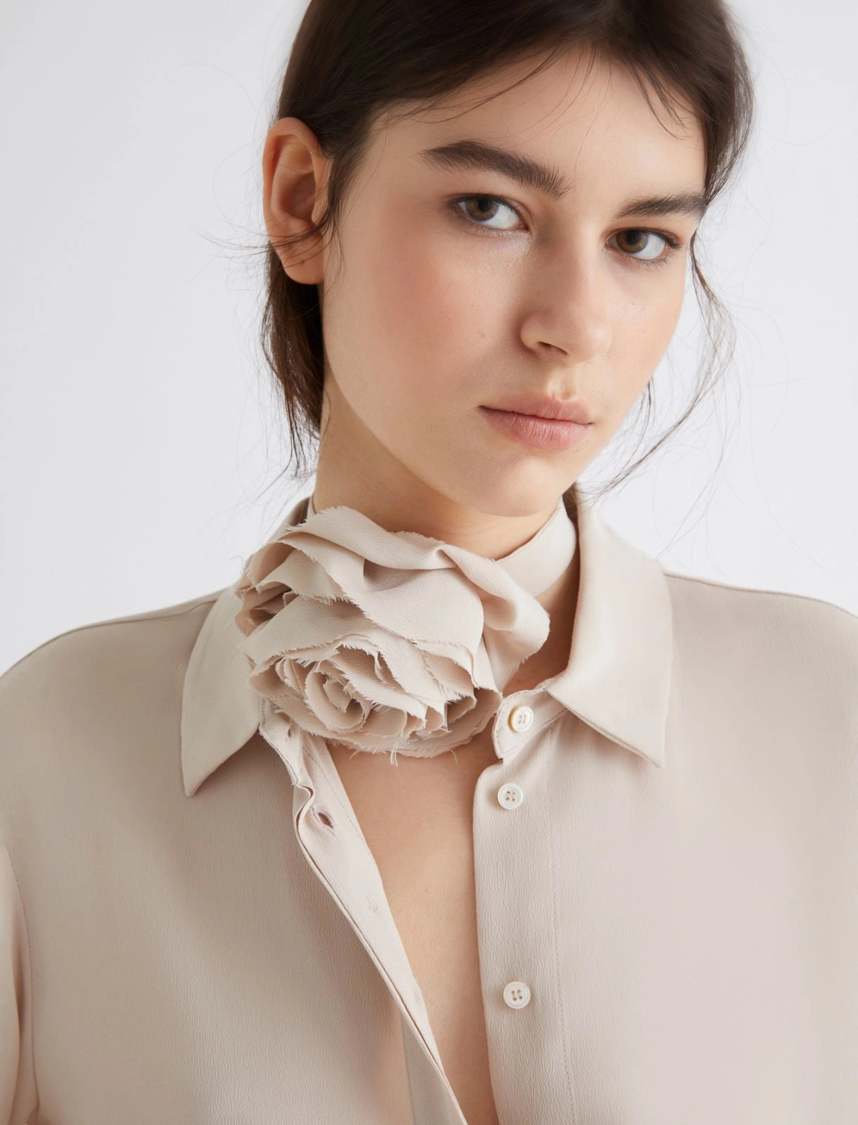 MARELLA camicia in crepe misto seta CABIRIA