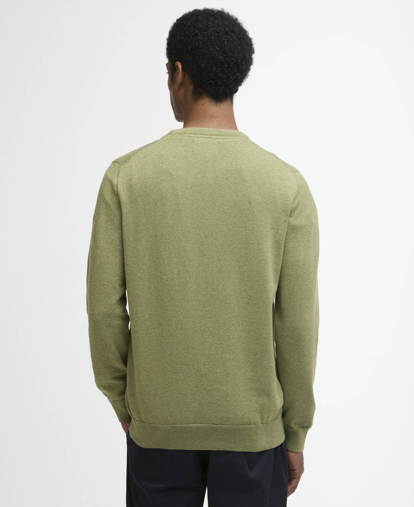 BARBOUR Maglione girocollo in cotone Pima