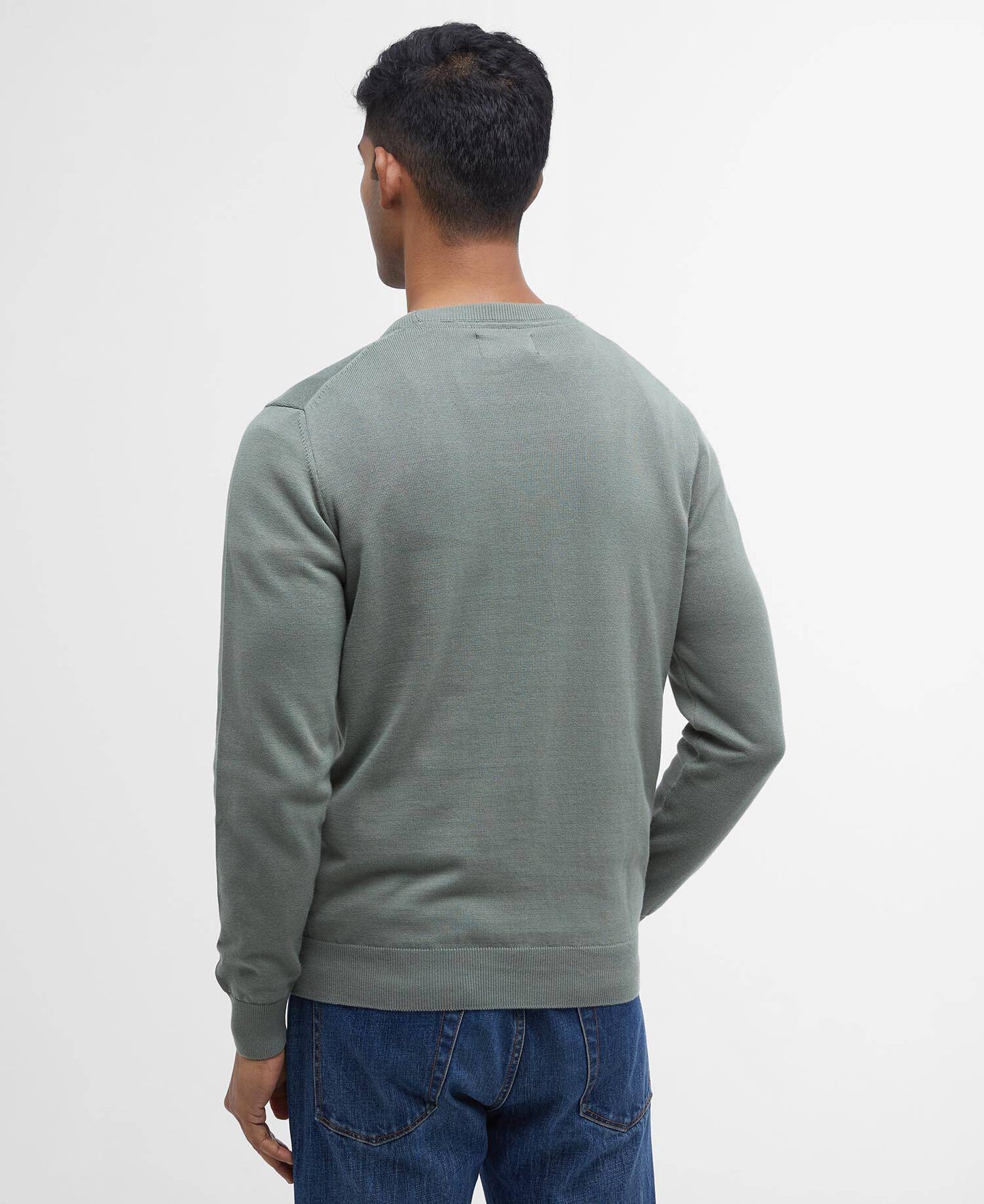 BARBOUR Maglione girocollo in cotone Pima