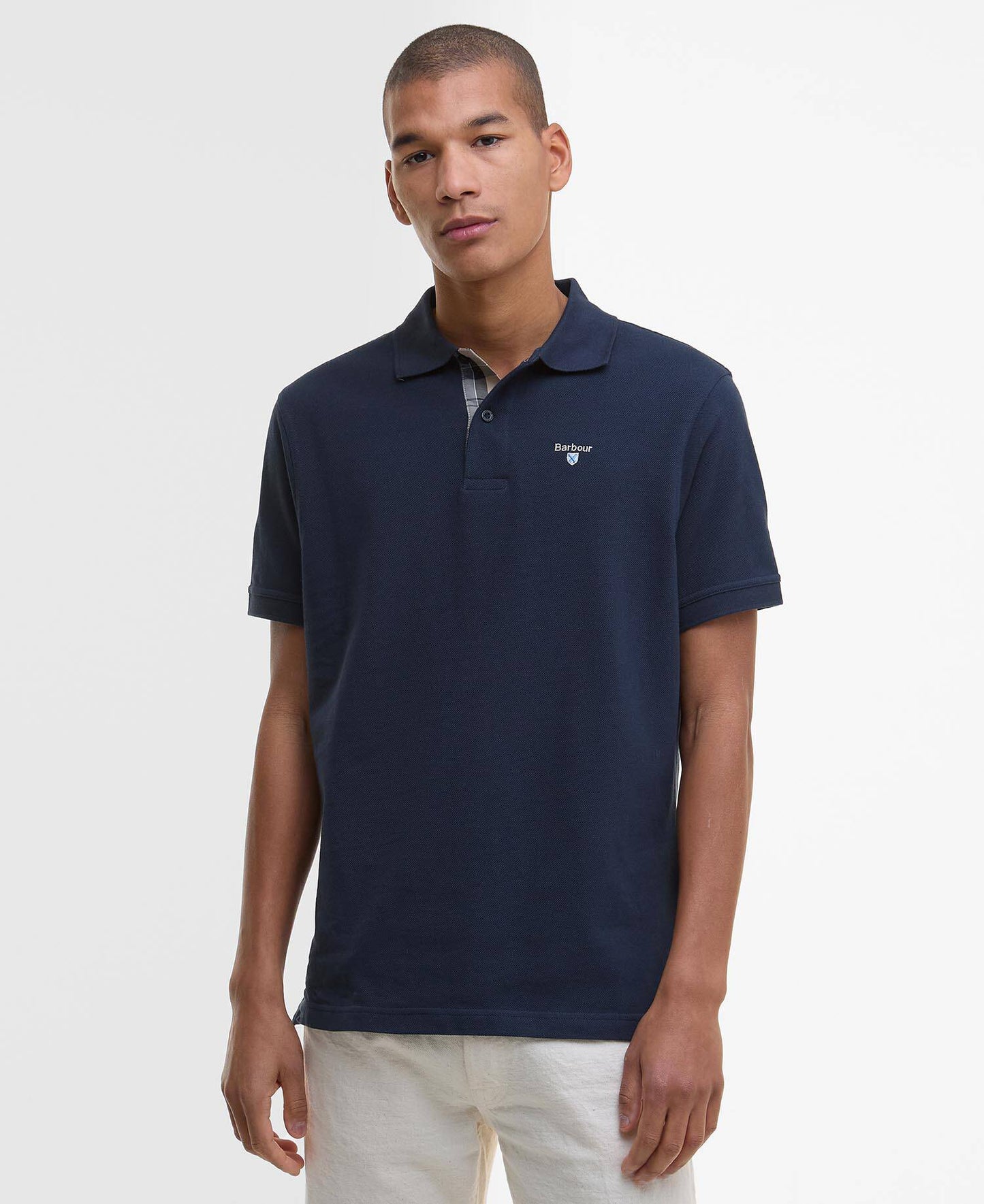 Tartan Pique Polo Shirt