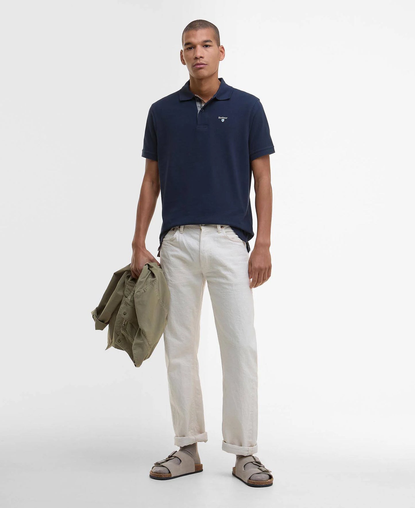 Tartan Pique Polo Shirt