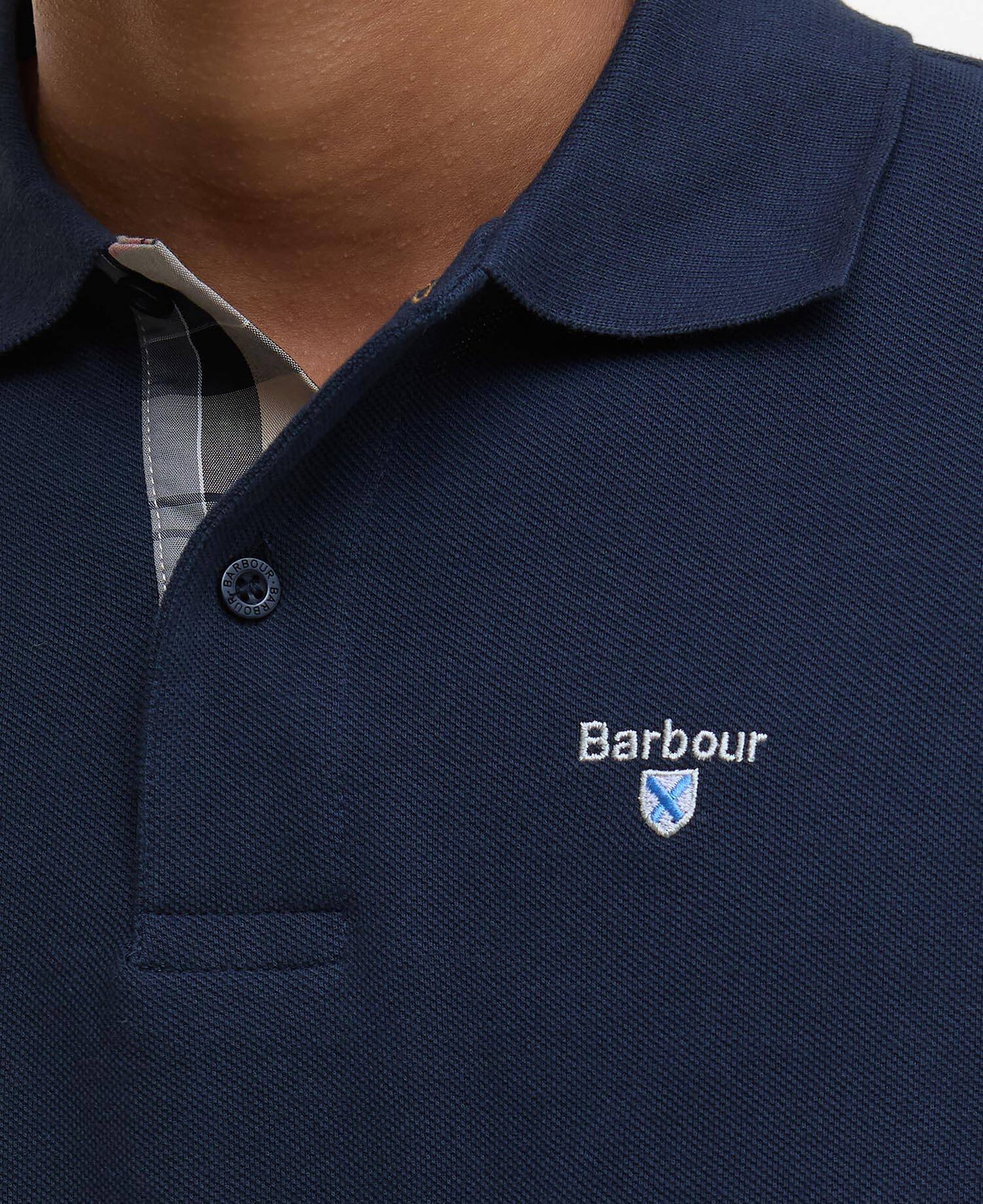 Tartan Pique Polo Shirt