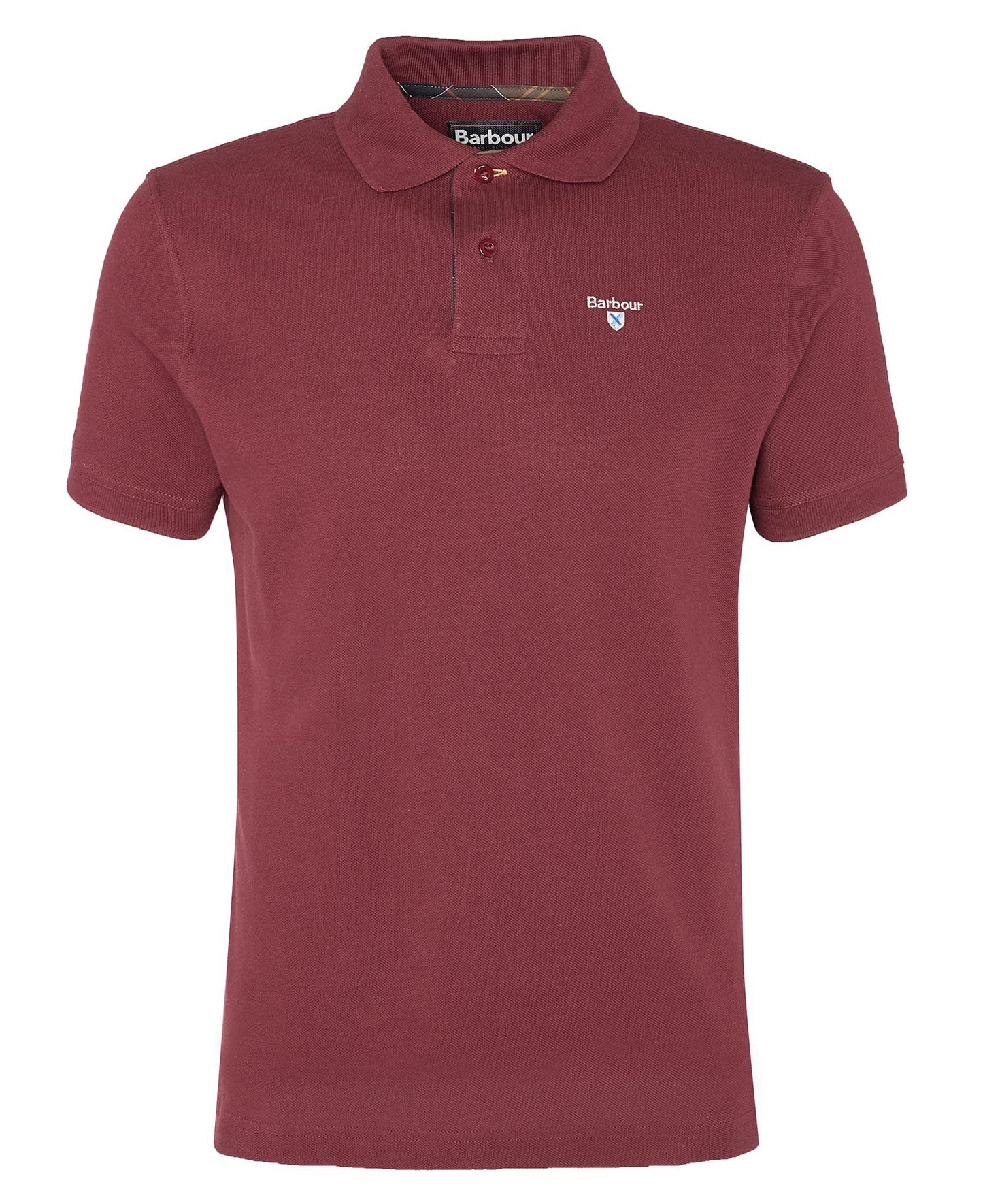 Tartan Pique Polo Shirt