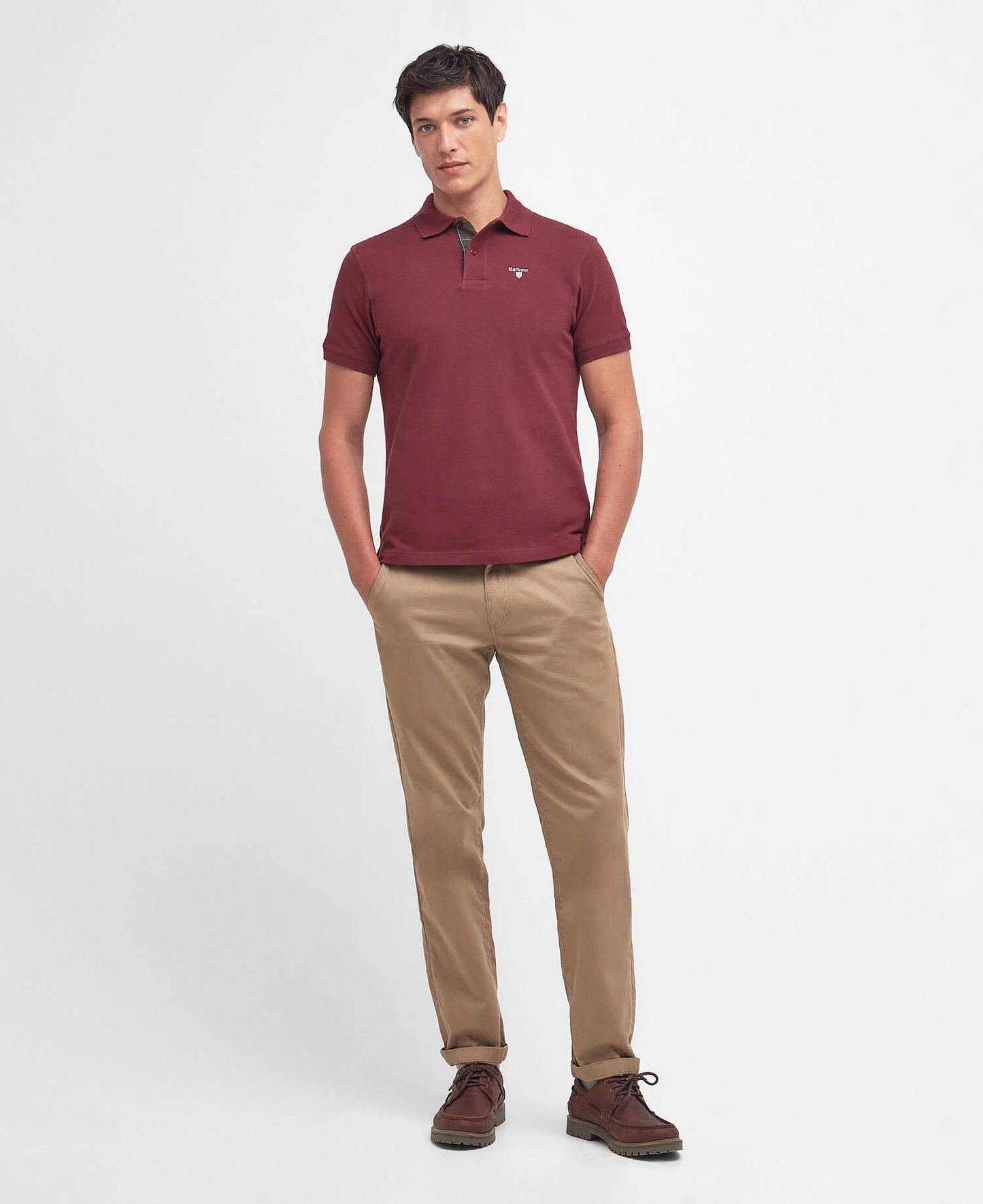 Tartan Pique Polo Shirt