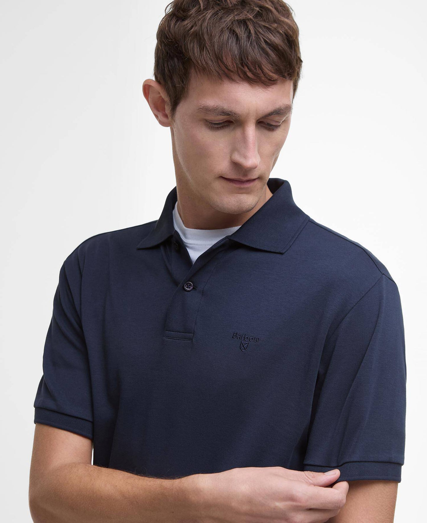 BARBOUR Polo Hylton a maniche corte