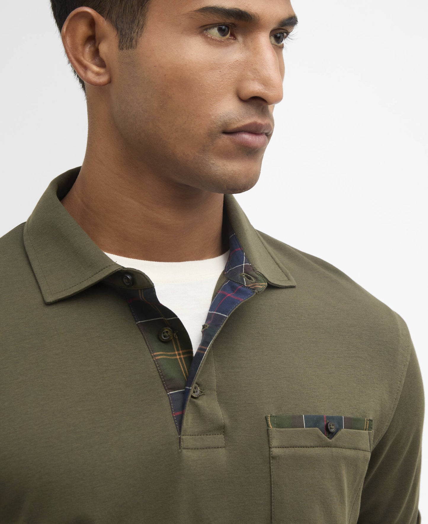 BARBOUR Polo Corpatch a maniche corte leggermente aderente