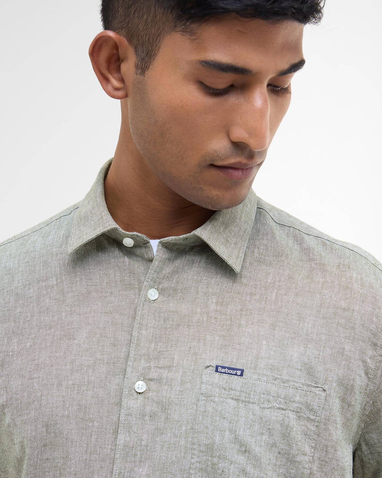 BARBOUR Camicia estiva a maniche corte Nelson